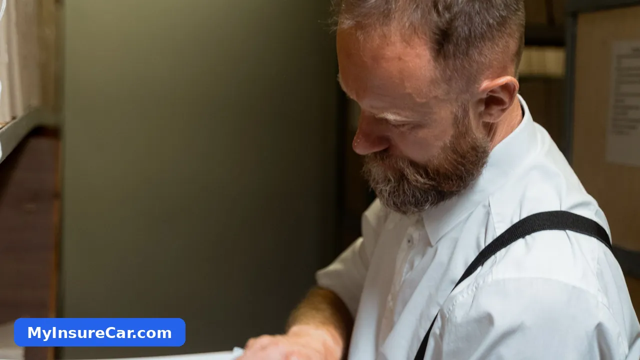 Signing a new car insurance contract when switching providers without a lapse